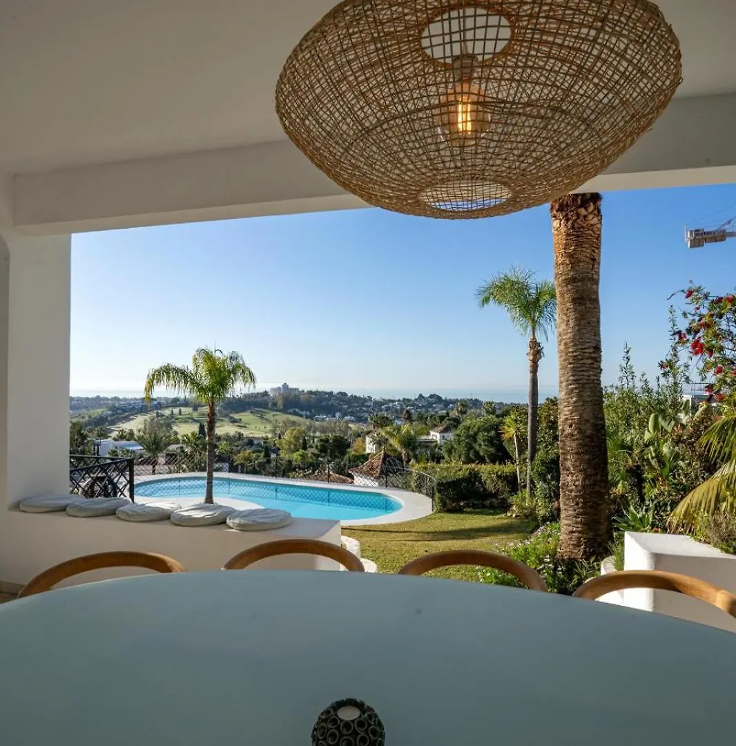 Villa De Luxe Avec Vue Epoustouflante Benahavís Hiszpania